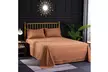 Inverlee Polyester Bedding 4 Pieces Bed Sheet Set - Second Medium
