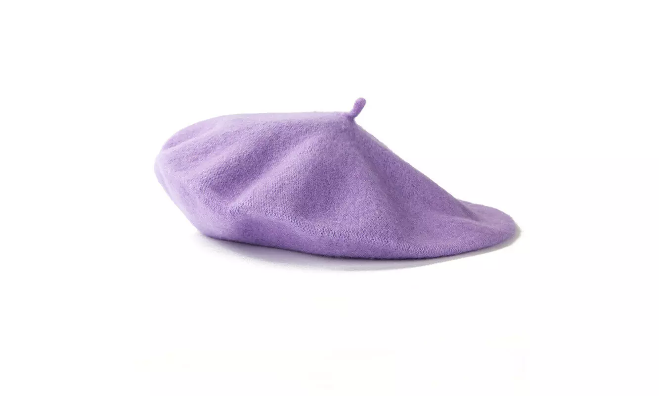Fashion Women French Style Beret Classic Soft Wool Warm Cap Beanie