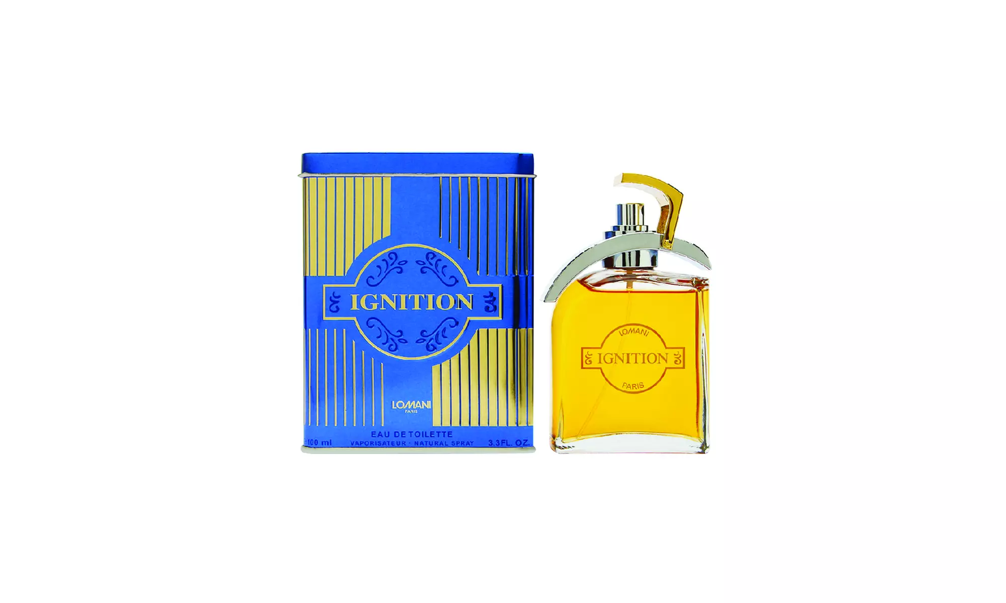 Ignition by Lomani Edt 3.4oz/100ml Spray for Men New In Box - Primary Image