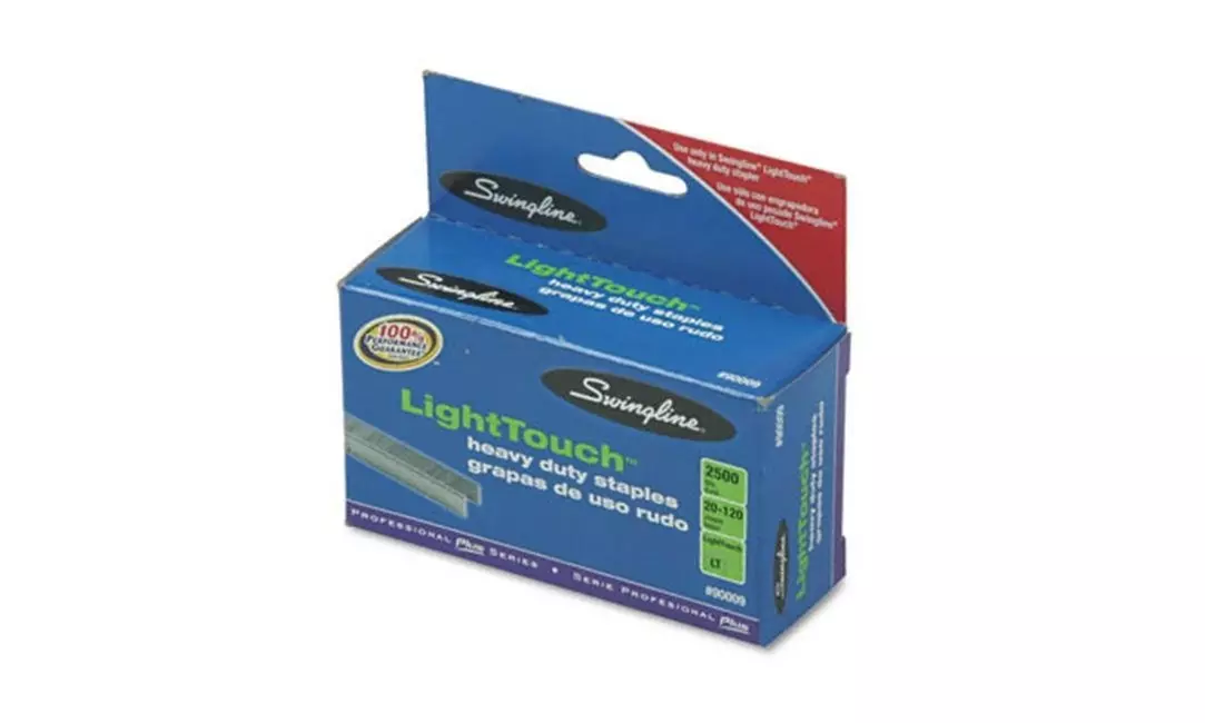 Swingline 90009 Hvy-Duty 5/8 Leg Staples for 90010 Stapler 120 Pg Capac 2500/box - Primary Image
