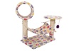 23" Cat Tree Condo for Indoor, Small Pet Play House Furniture Trees and Towers - Second Medium