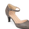 Image 41: Journee Collection Womens Comfort Sole Almond Toe Ankle Strap D'orsay Heels