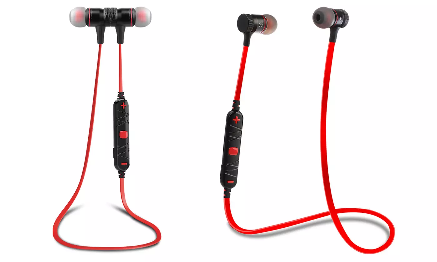 Kocaso Wireless Bluetooth Stereo Sport Earbuds In-Ear Earphones w/ Mic