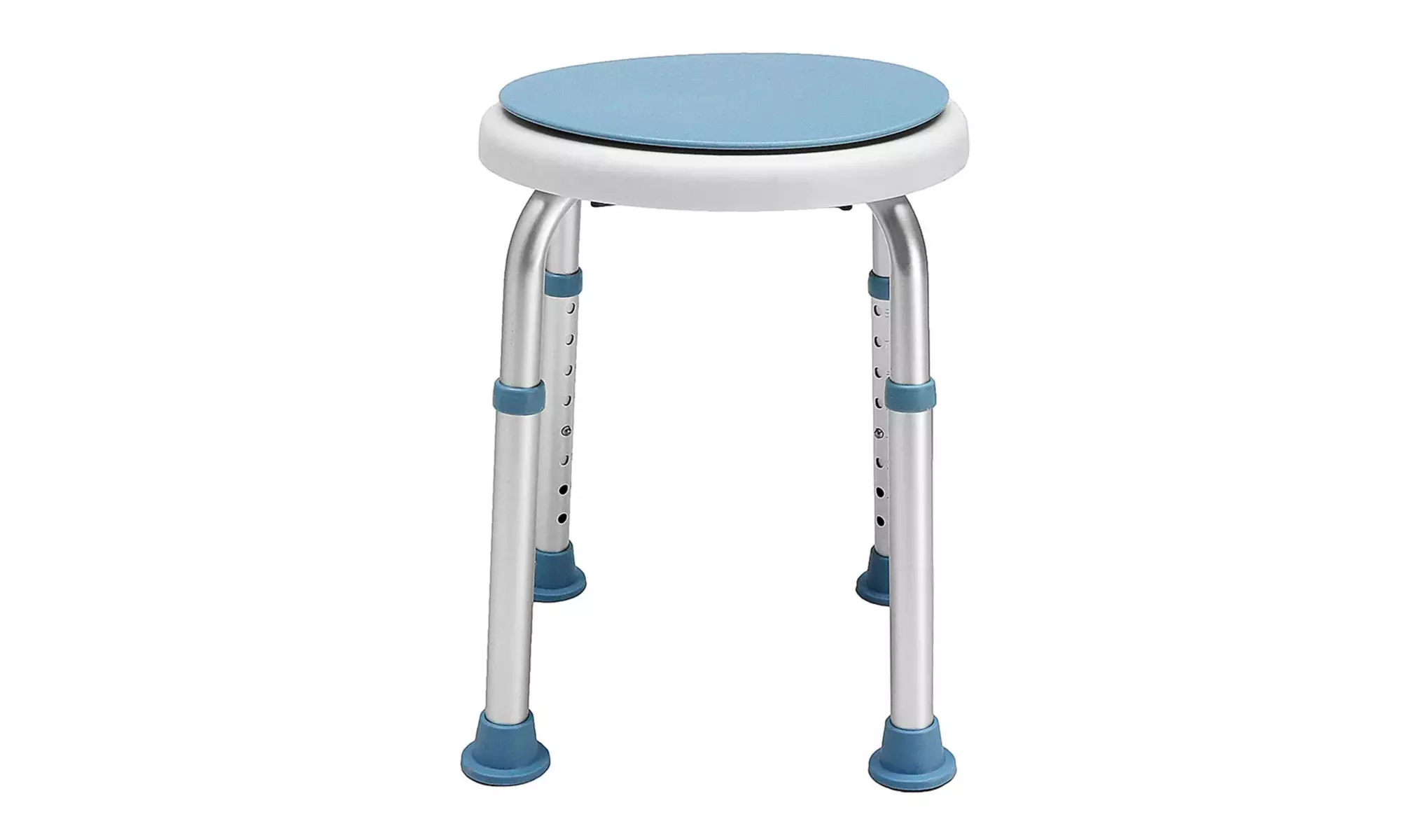 Swivel Shower Seat Stool Adjustable Rotating Safety Bath Seat Anti-Slip Grip - Primary Image