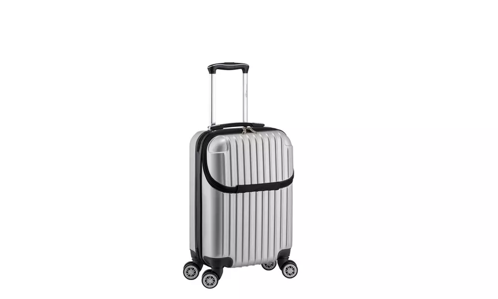 Euro Style Collection Luggage Travel Bag ABS Trolley Spinner Suitcase  - Primary Image