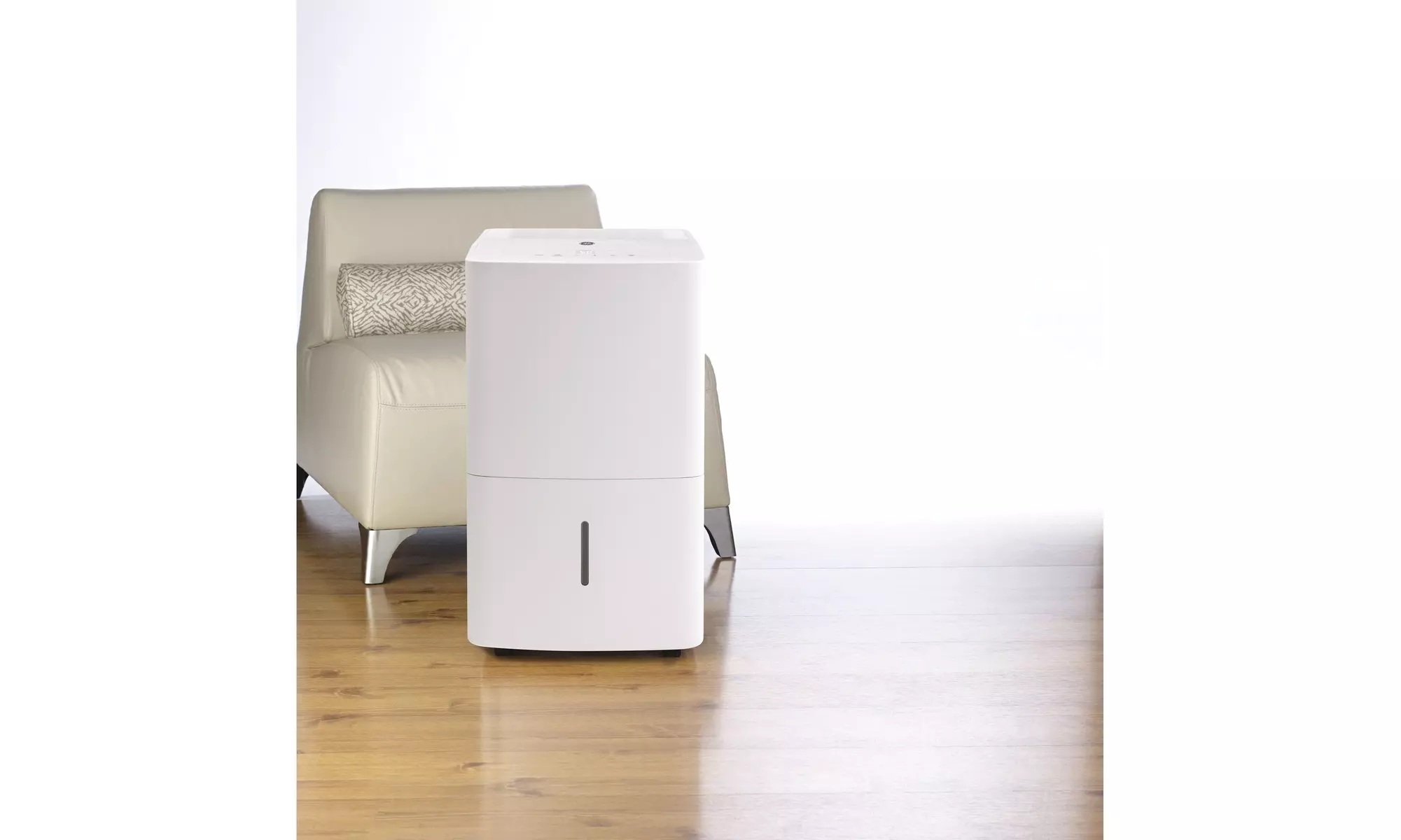 GE ENERGY STAR 30-Pint Portable Dehumidifier with Drain, White, ADEW30LY - Second Medium