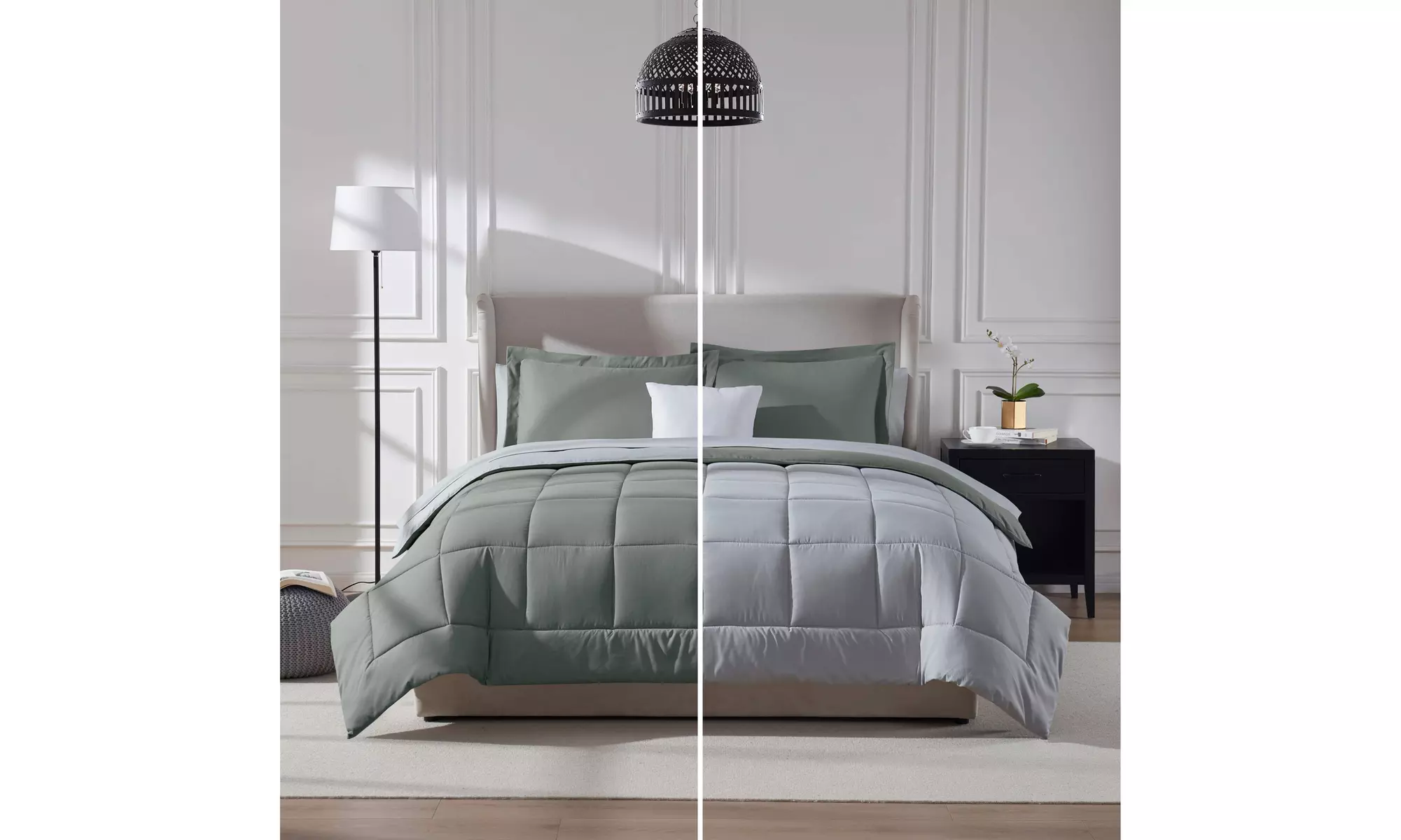 Nestl 7 Piece Reversible Bed in a Bag  