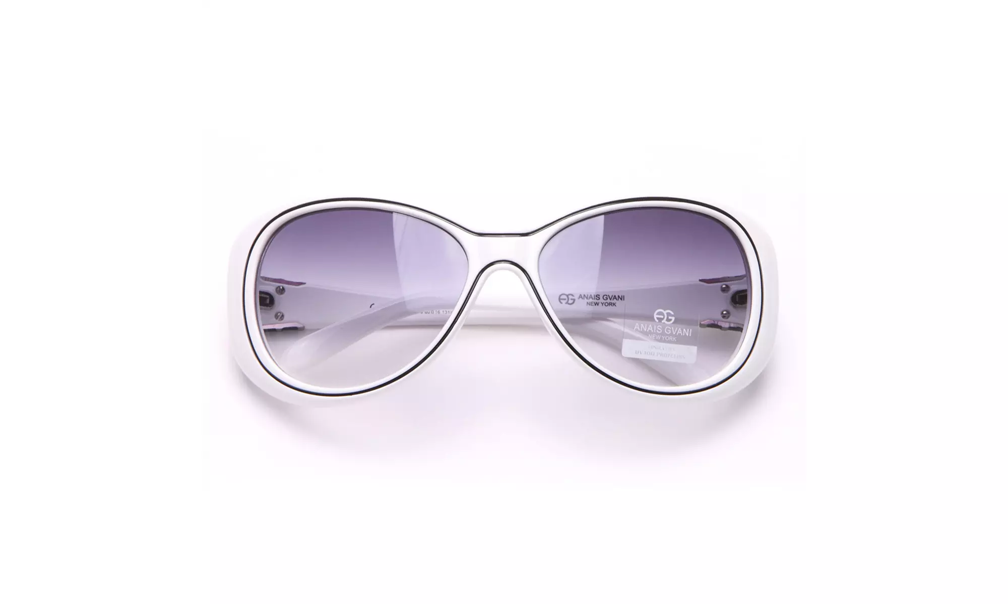 MMK collection By Anais Gvani Classic Round Frame Sunglasses 100% UV protection