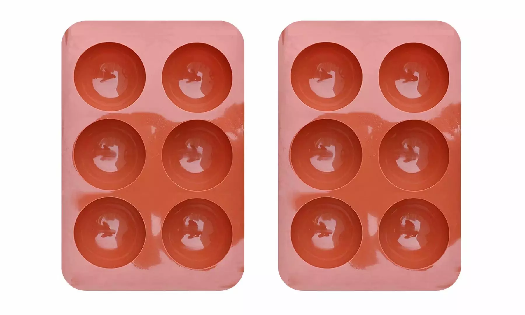 2 Pack Silicone Molds Chocolate Bomb Mold Silicone Baking Mold  - Second Medium