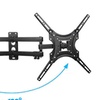 Image 2: Full Motion TV Wall Mount Tilt Swivel For 27"32"37"42"46"47"50"55"inch LED LCD