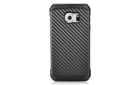 Carbon Fiber Hard Hybrid Shockproof Armor Case For Samsung Galaxy S7