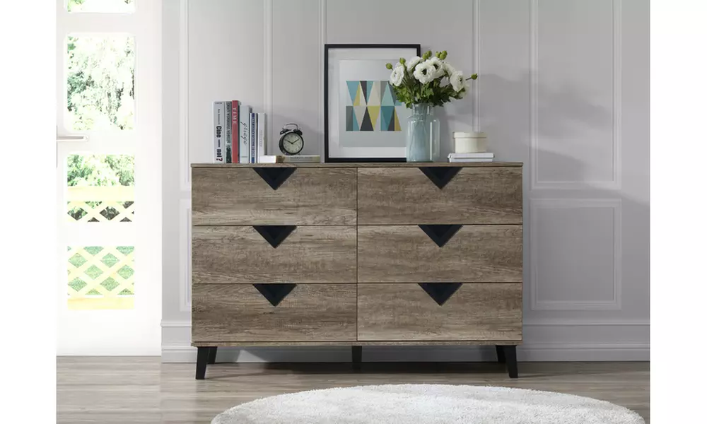 Wales Modern and Contemporary Light Brown Wood Bedroom Furniture - Primary Image