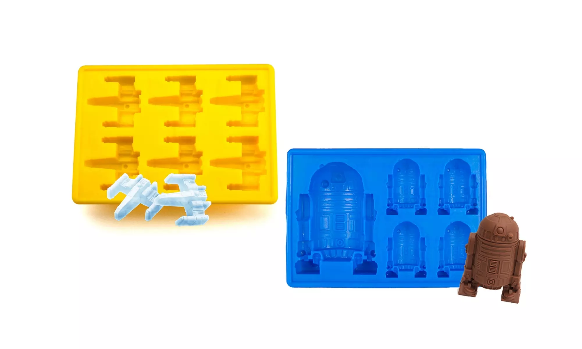 Star Wars Ice Tray or Chocolate Jello Molds (1-, 2-, 6-, or 8-Pack)