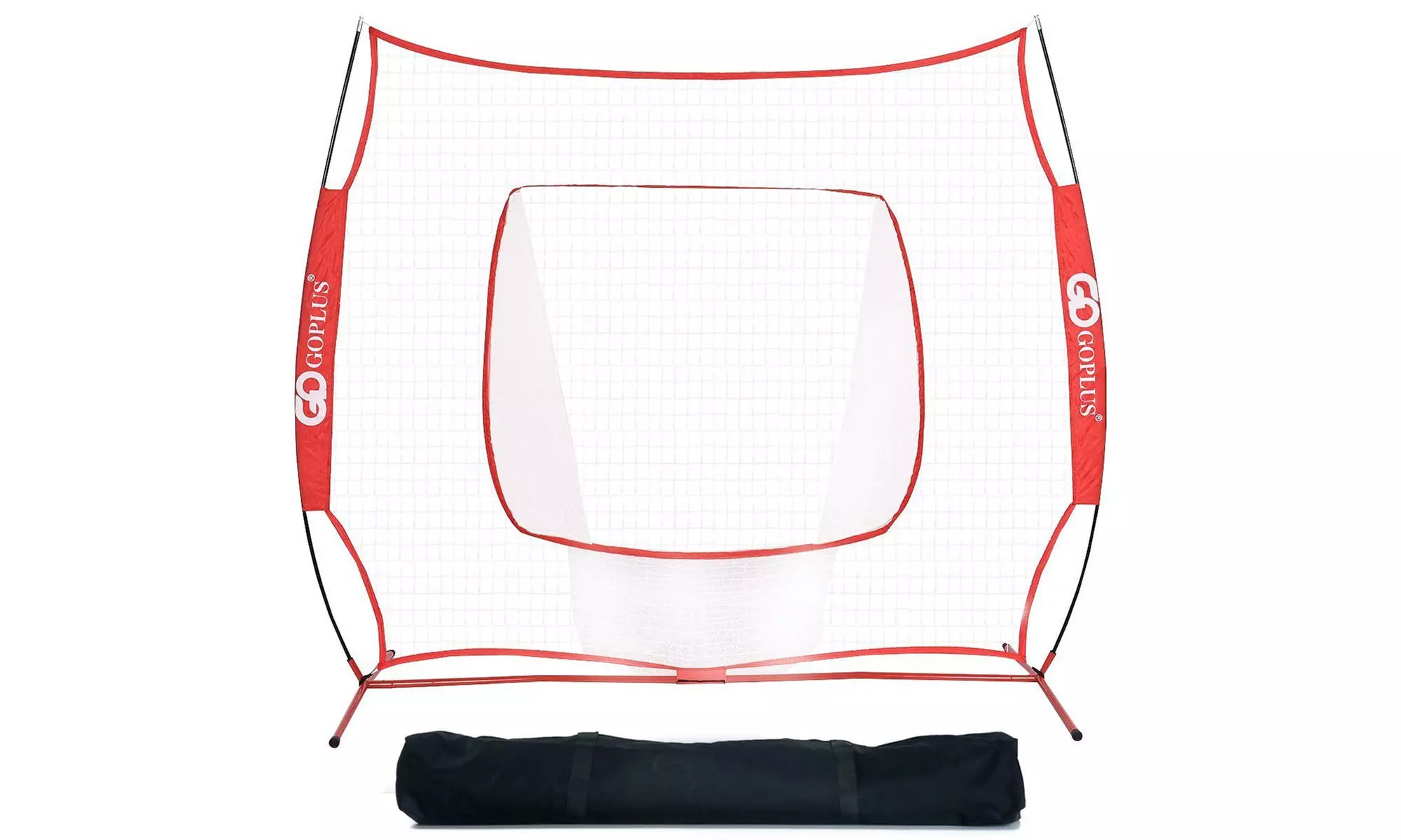7X7' Baseball Softball Practice Hitting Batting Training Net Bow Frame - Primary Image
