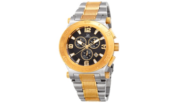 Joshua and sons gold on sale watch