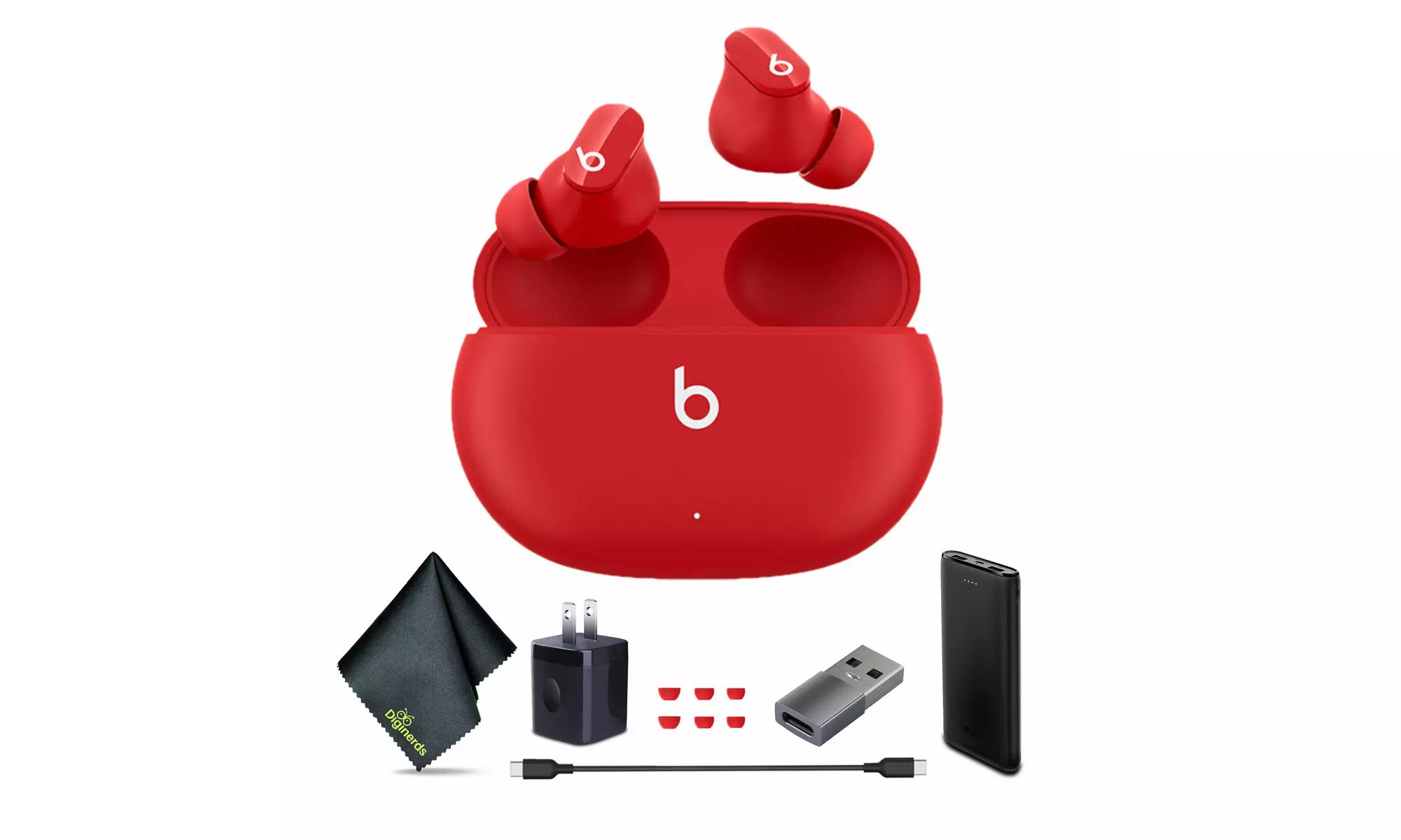 Beats Studio Buds, Noise Canceling, True Wireless, In-Ear Headphones Bundle