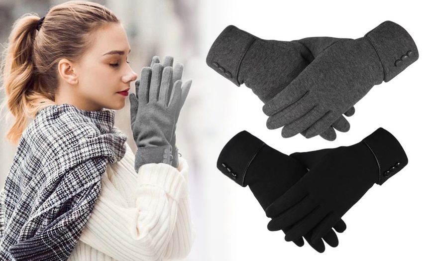 womens thermal touchscreen gloves