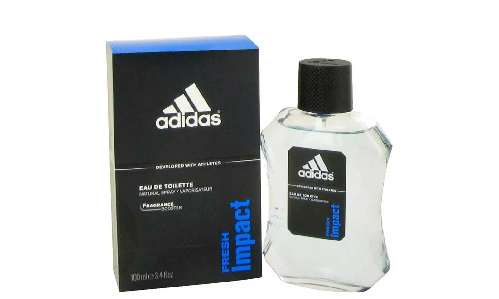 Adidas Fresh Impact By Adidas 3.4oz/100ml EDT Spray For Men - Second Medium