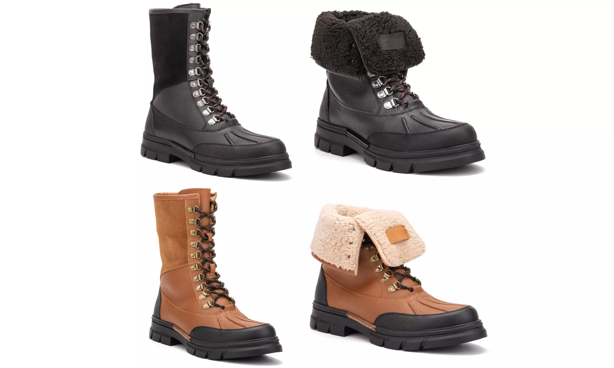 Reserved Footwear New York Men's Cognite Leather Boot - Primary Image