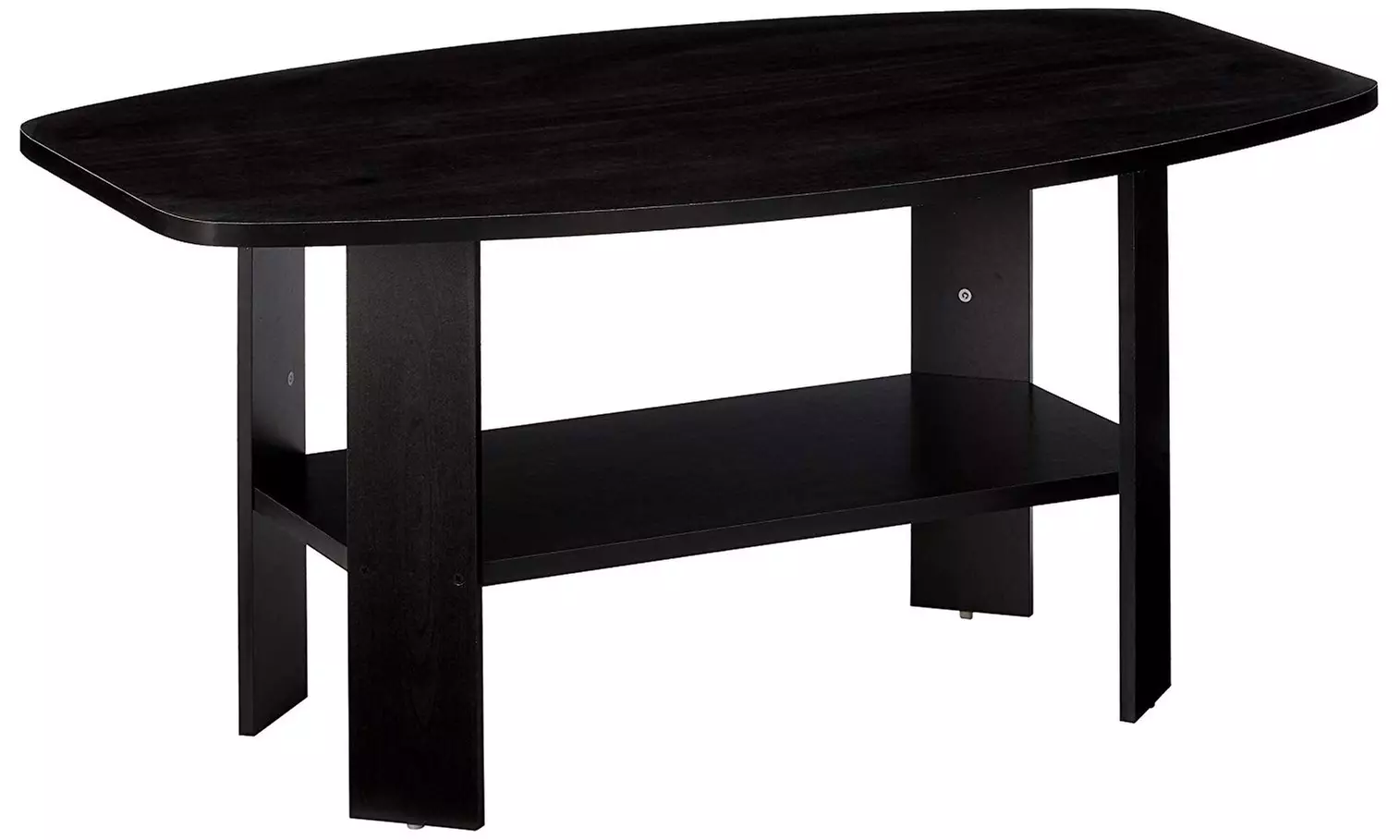 Furinno Simple Design Coffee Table, Espresso - Primary Image