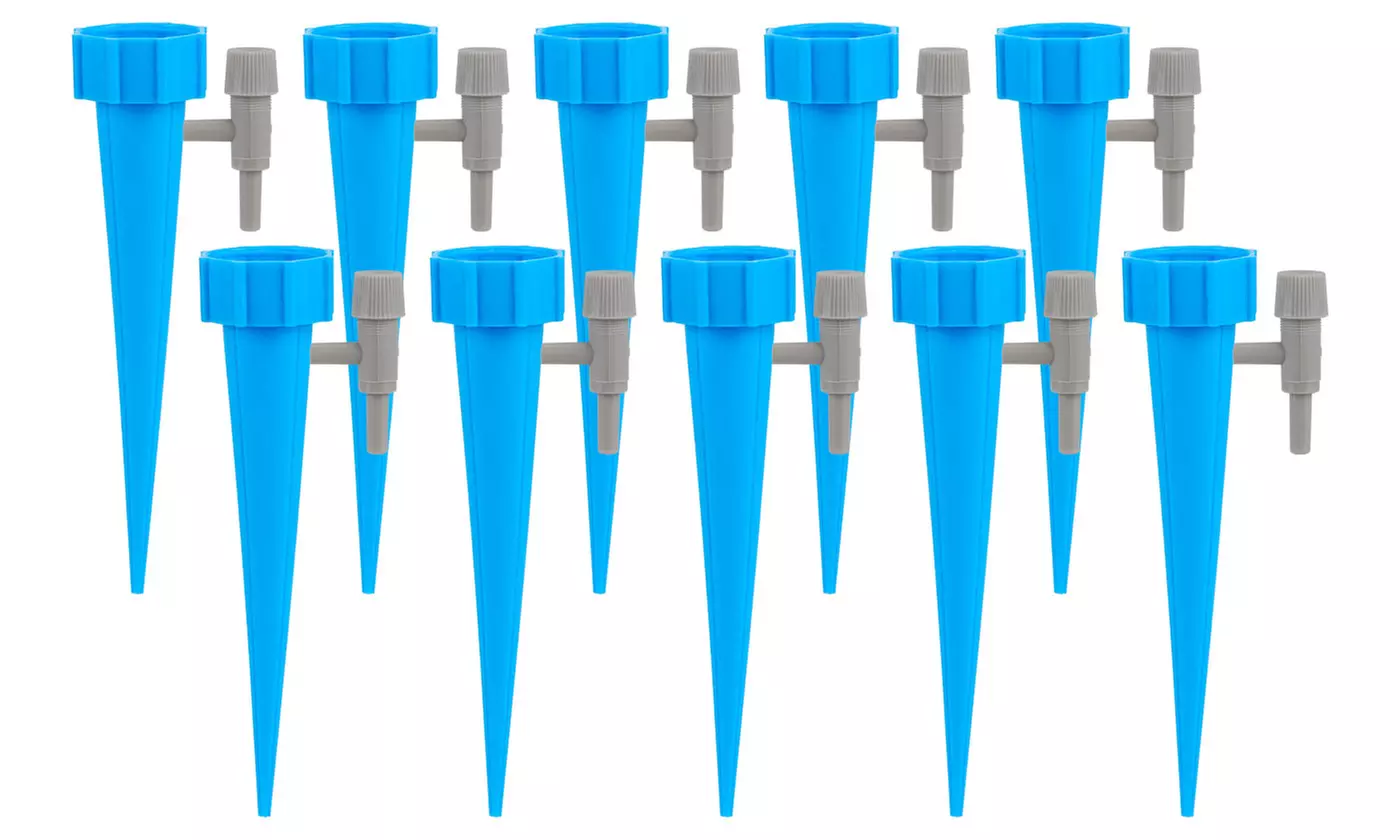 Automatic Plant Self Watering Spikes Devices Adjustable Drip Irrigation System
