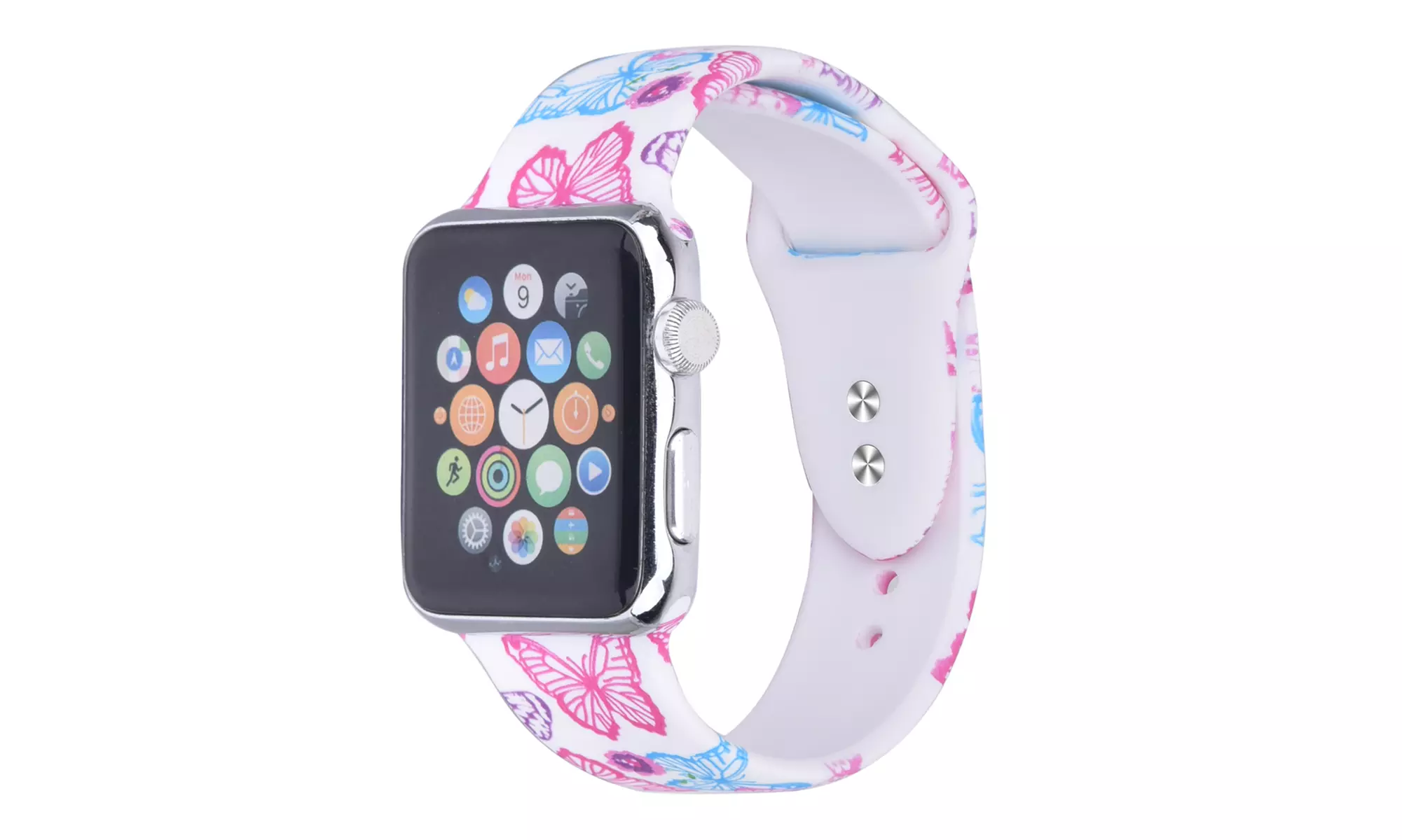 Printed Silicone Sport Band for Apple Watch All Series 