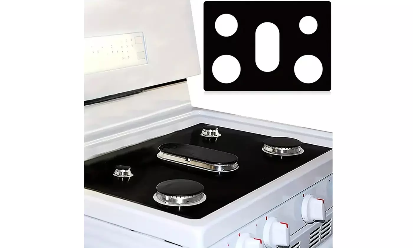 Stove Top Protector Samsung Gas Range Reusable Gas Stove Liner Burner Covers - Primary Image