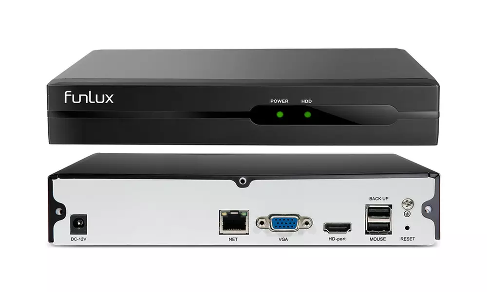 Funlux 720p HD NVR Wireless Security Camera System with 1TB Hard Drive - Second Medium