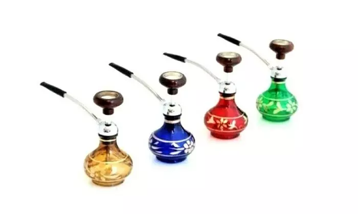 Hookah Mini Hookah Mini Portable 5.5 Water Pipe Glass Pipe - Primary Image