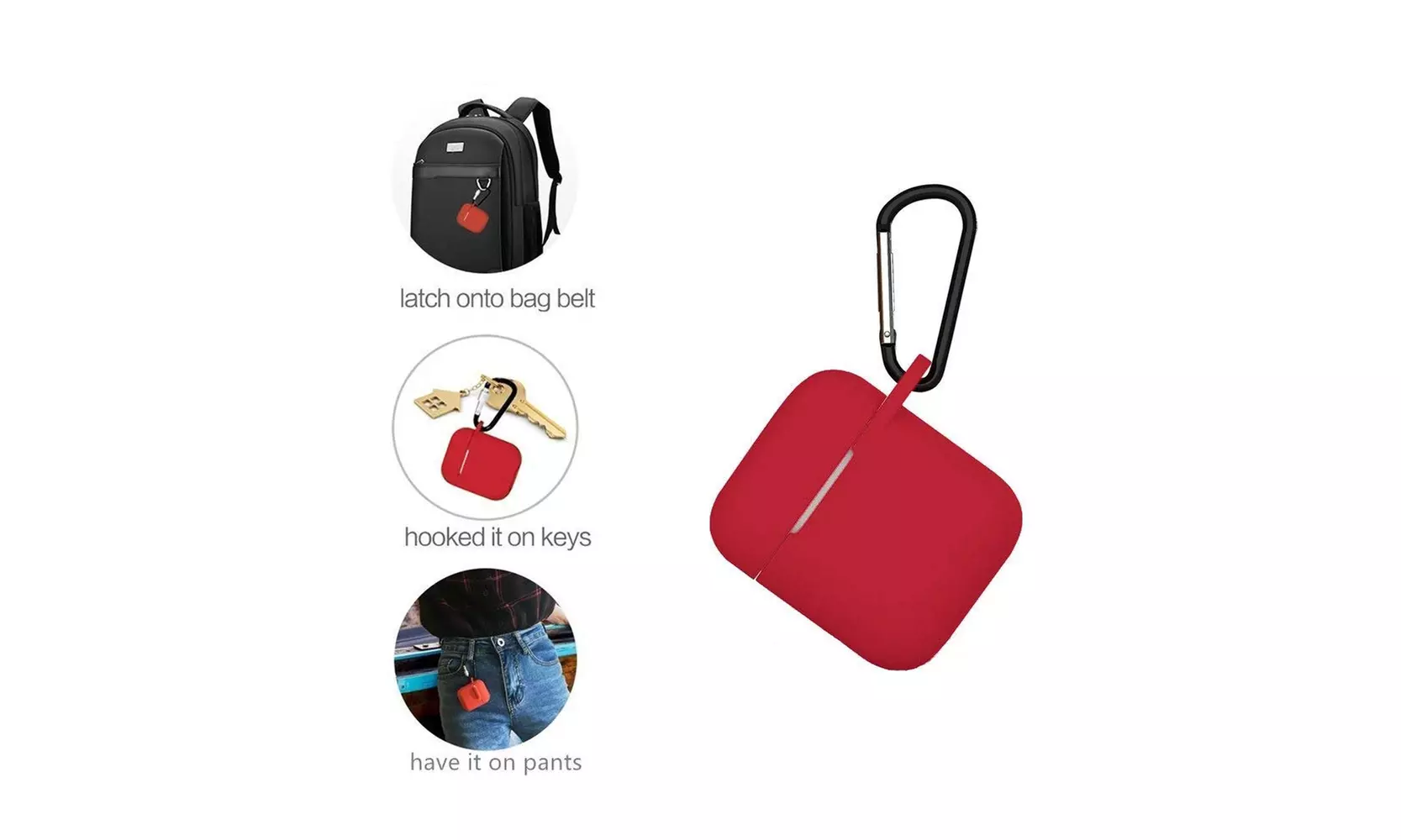 AirPods Silicone Case Cover Protective Skin for Apple Airpod Charging Case