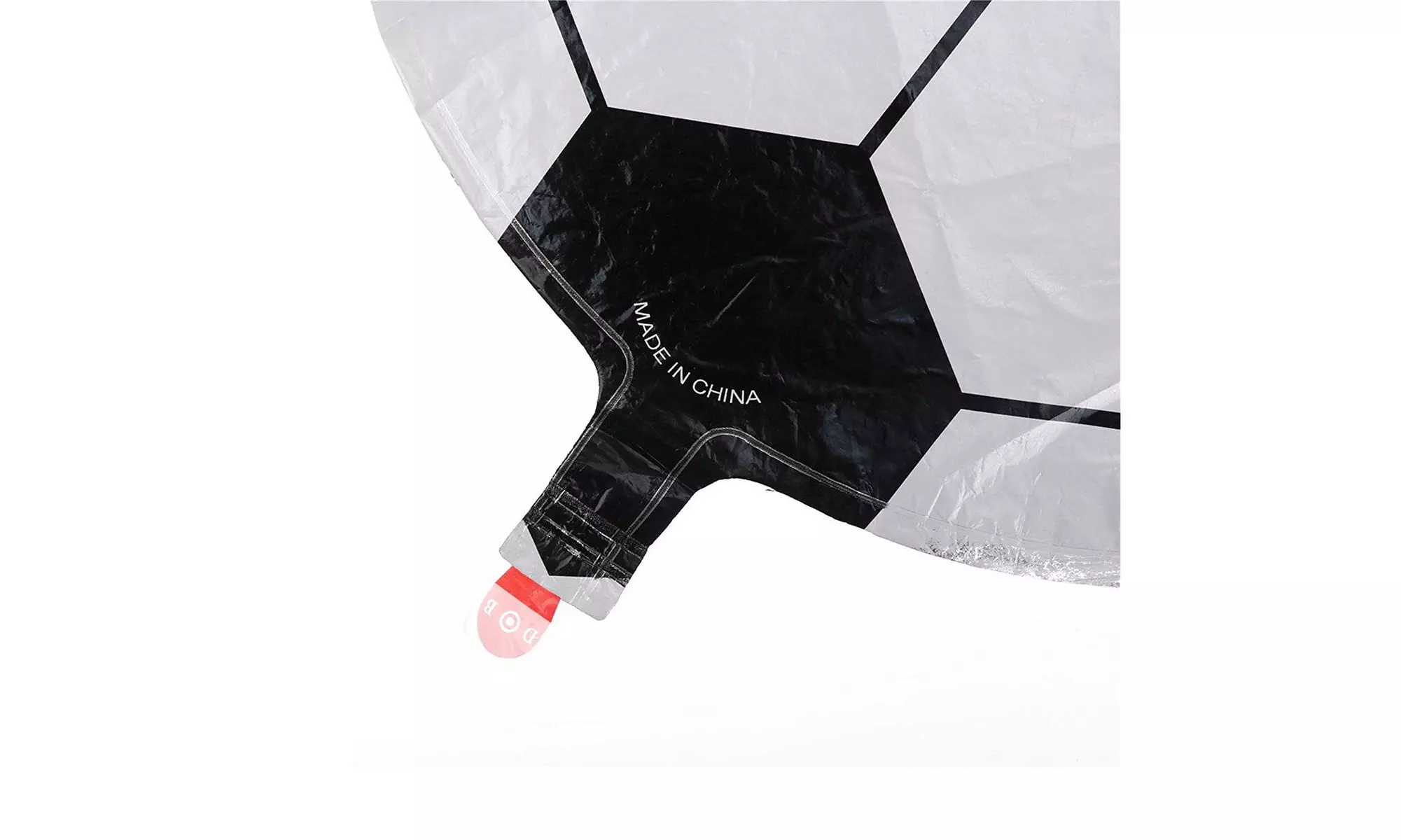ETCBUYS Foil Balloon Soccer - Birthday Party Decoration Football Helium - 10 Pcs - Second Medium