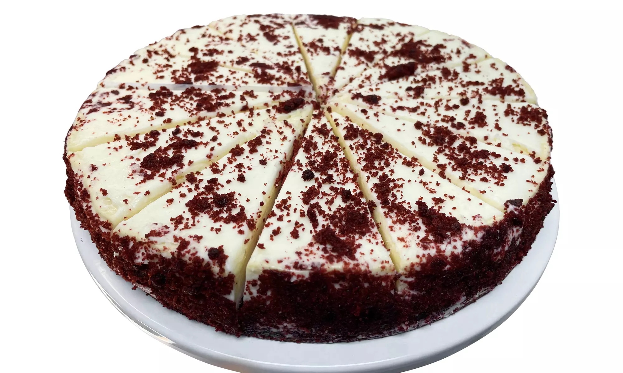 Andy Anand Red Velvet Cheesecake 9" Fresh Made Gourmet Food - Primary Image