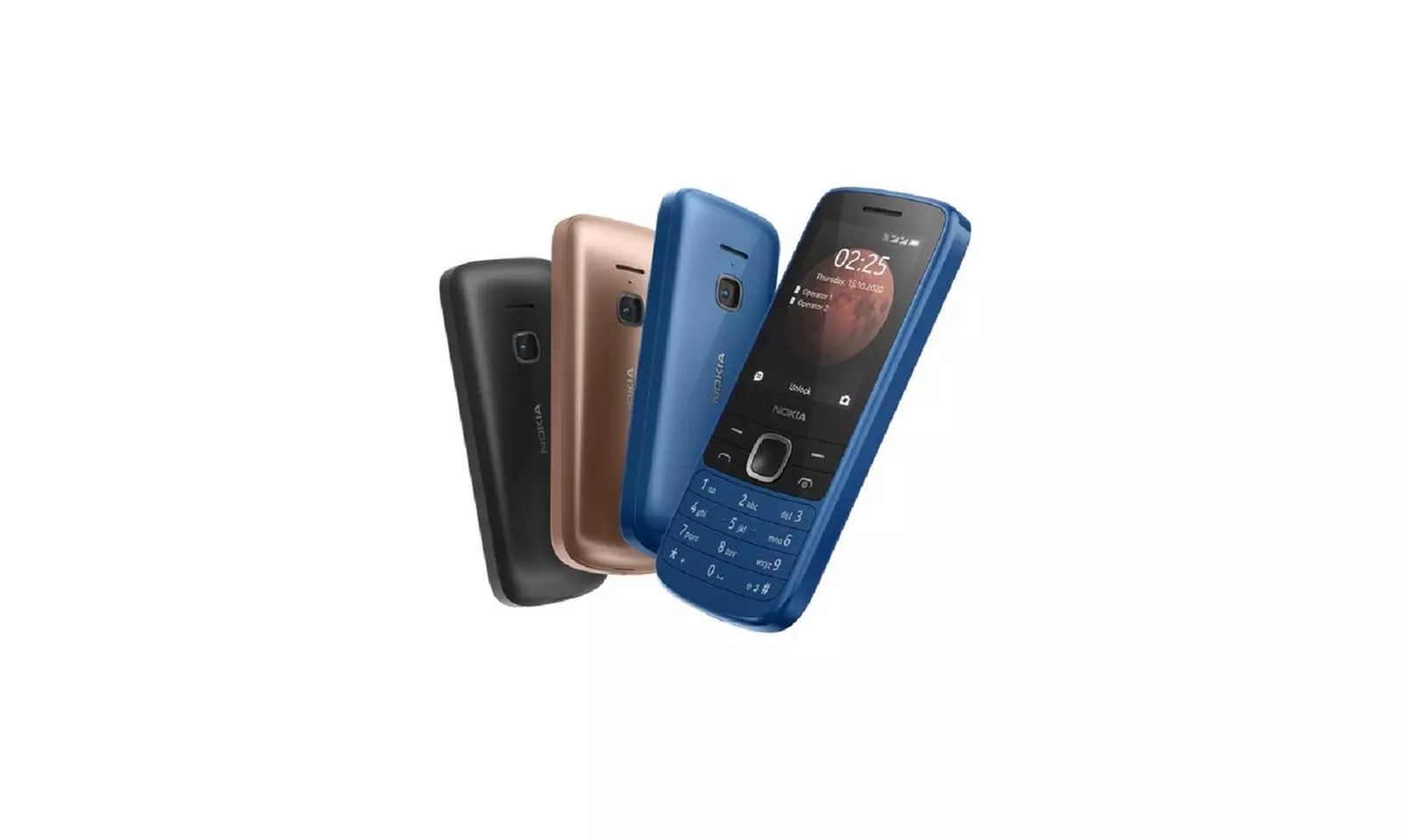 Nokia 225 4G TA-1282 GSM Unlocked Phone - (Grade A Refurbished) - Primary Image