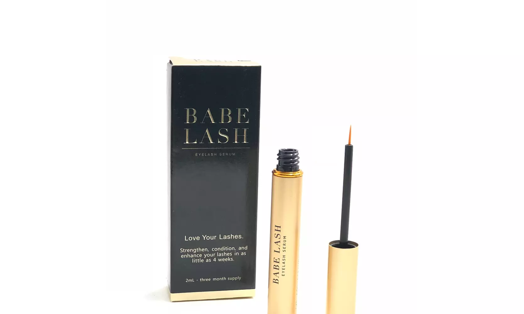 New Babe Lash Eyelash & Brow Enhancer Serum with Peptides for Natural -2 ML - Second Medium