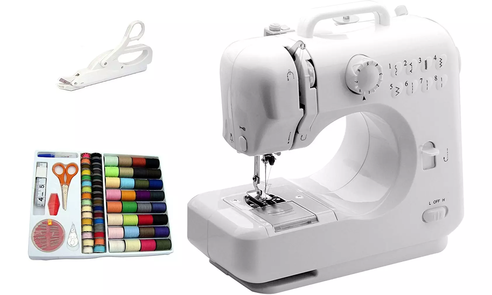 Tivax Lil' Sew & Sew LSS-505 Combo Mini Sewing Machine - Primary Image