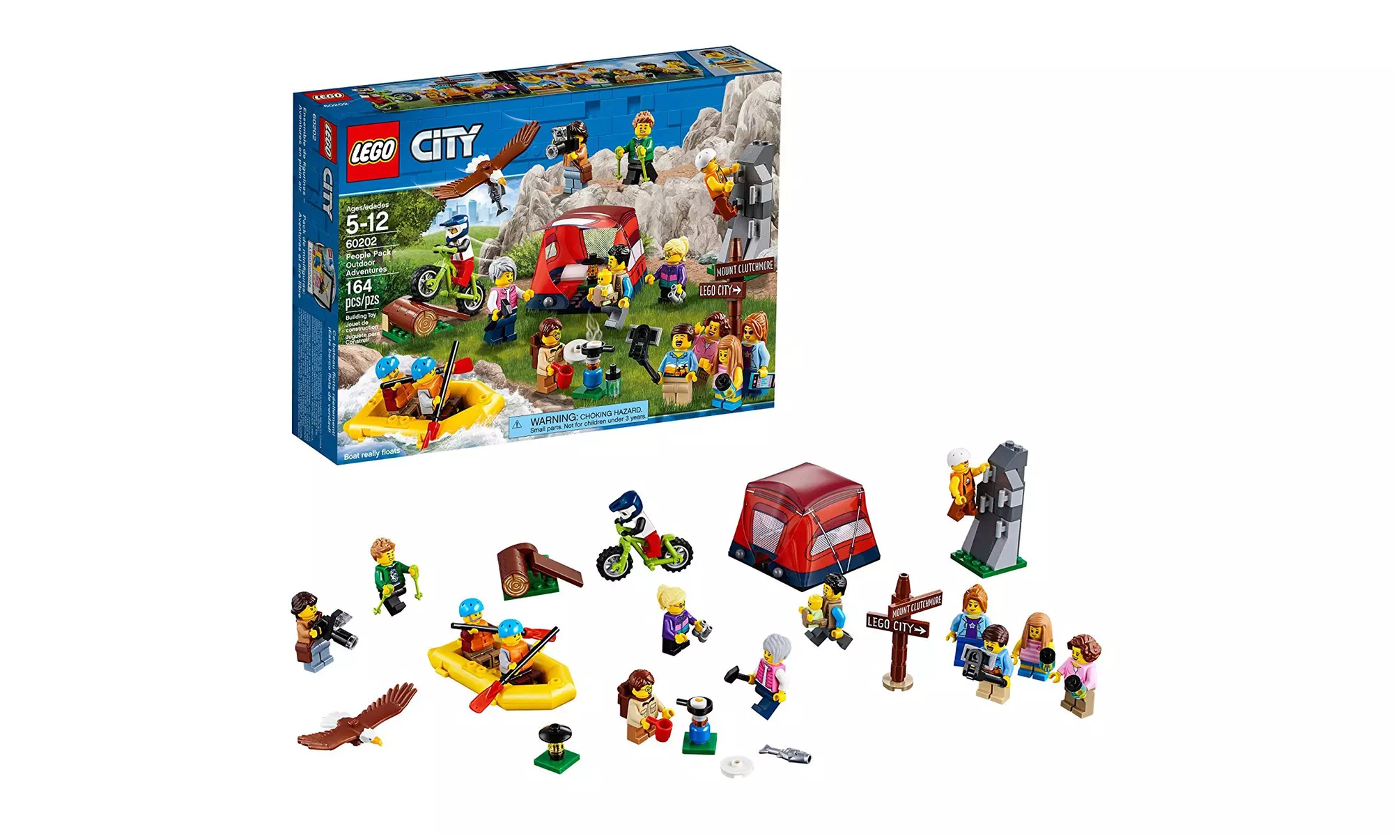 LEGO City People Pack  Outdoors Adventures 60202 Building Kit (164 Piece)  - Second Medium