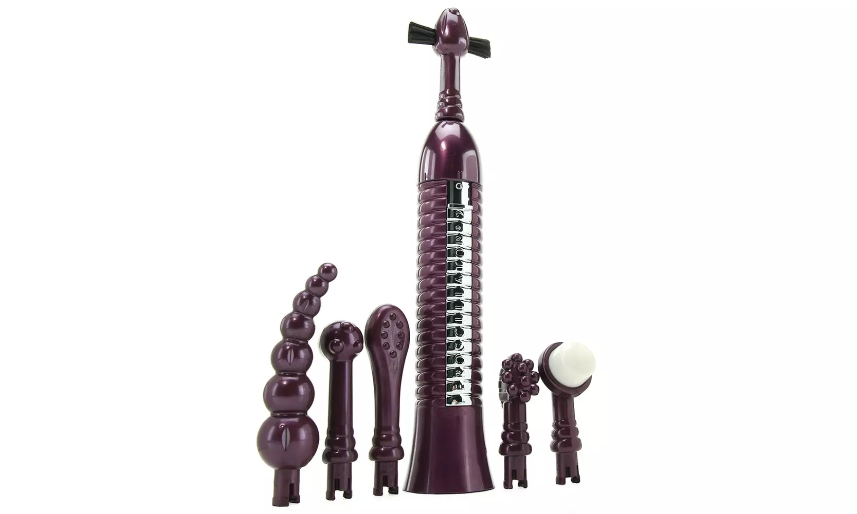 Eroscillator Top Deluxe Soft Finger Combo With Extra Power Full Set - Second Medium