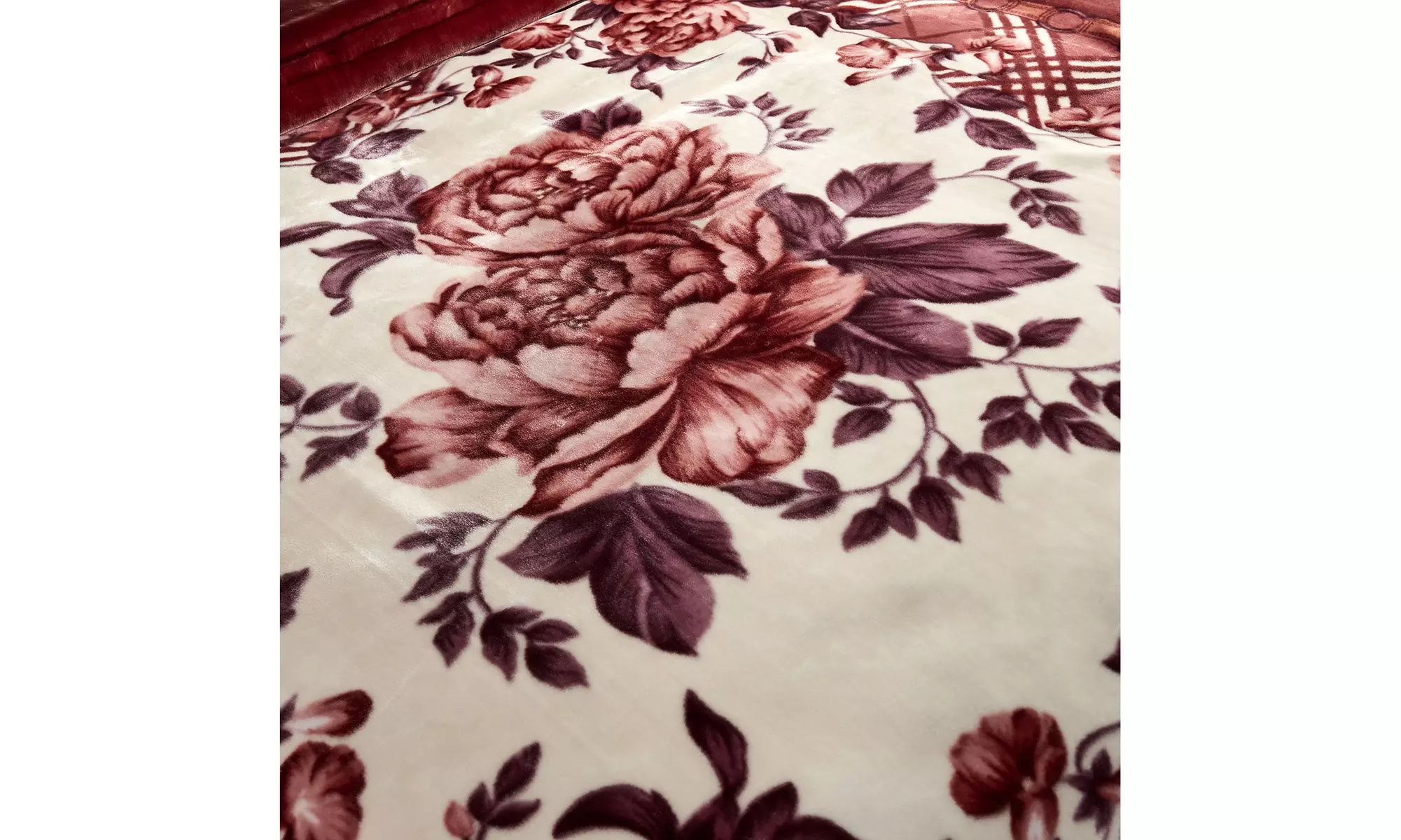 JML Heavy Fleece Blanket,2 Ply Printed Bed Blanket For King Size,85"x93",10Lb