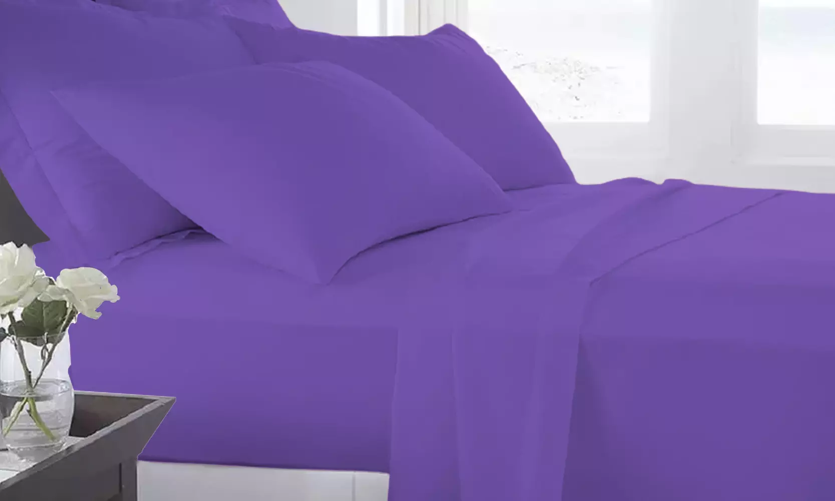Microfiber Luxury Home Ultra Soft Sheet Set (6-Piece)