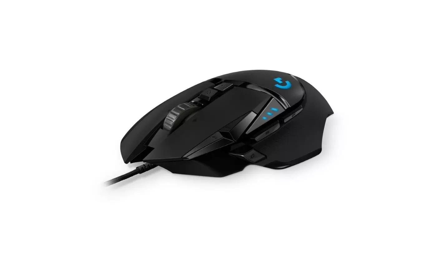 Logitech G502 HERO Wired Gaming Mouse - Primary Image