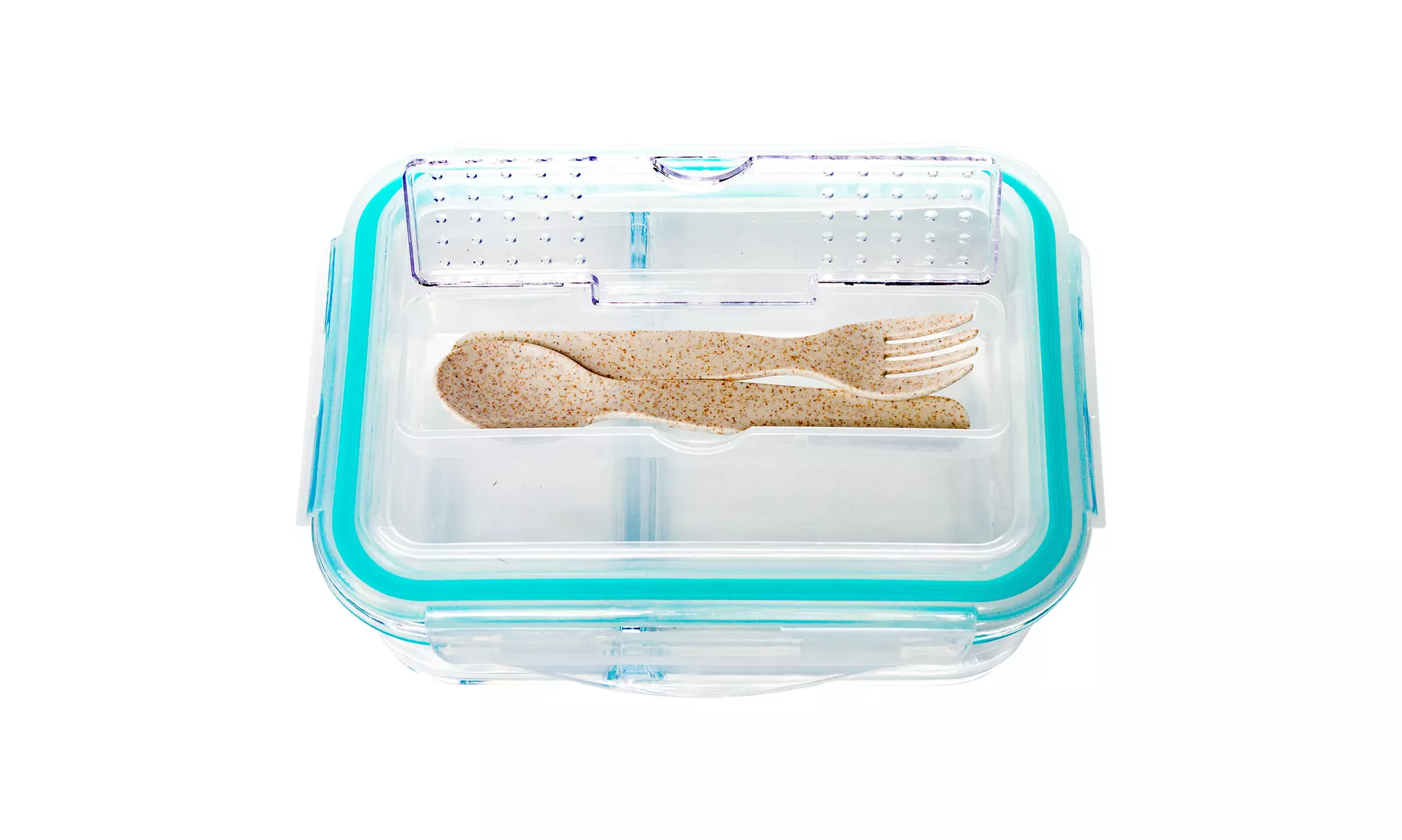 Borosilicate Glass Meal Prep Containers with Snap Locking Lids (1-3or 5 Pack)