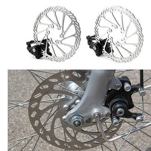 bicycle disc brake set