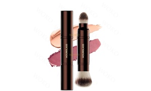 Hourglass Retractable Double-Ended Complexion Brush