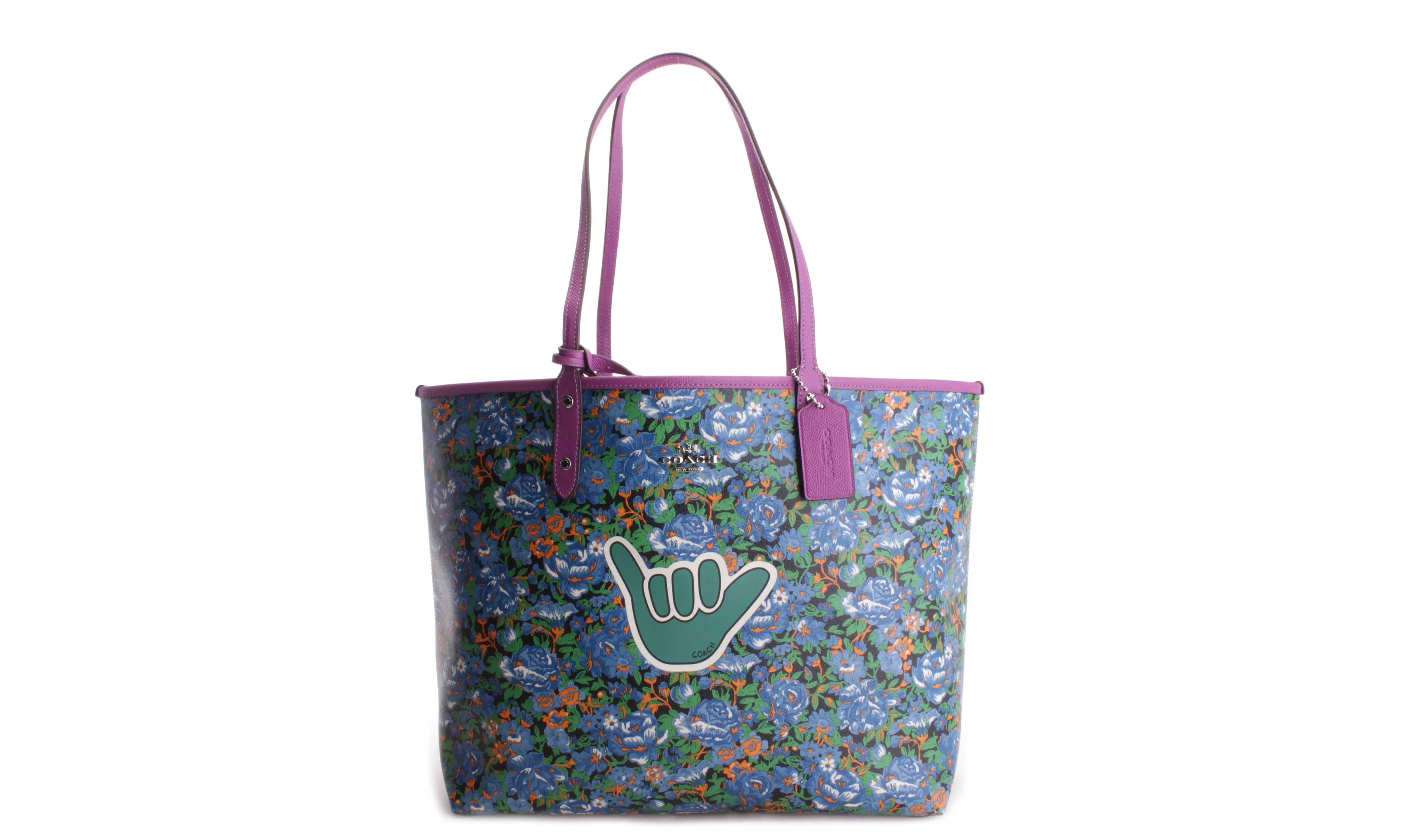 Coach Women's Rose Meadow Reversible City Tote