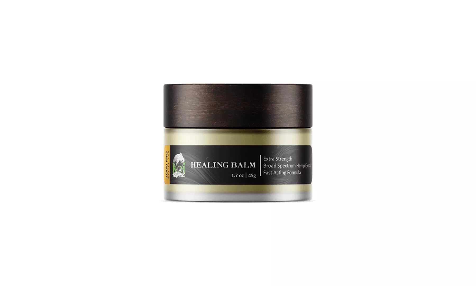 Naturals CBD Balm from KoiCBD (0.5oz, 1.7oz, 150mg, 500mg, 1000mg) - Primary Image