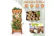 Costway 2-Tier Planter Box Raised Garden Bed Vertical Wooden Container - Image 6