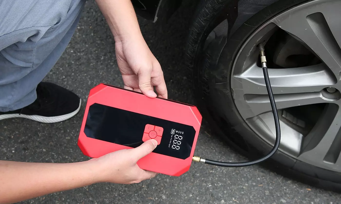 Inova 1500A Jump Starter and 20000mAh Power Bank with three Light Modes