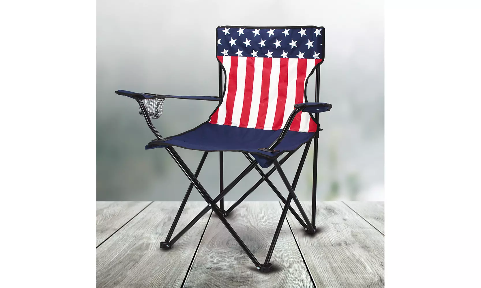 Eternal Living Flag Folding Camping Chair - Second Medium