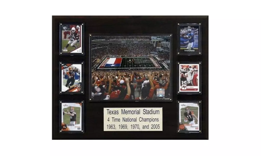 C & I Collectables 1620TEXASMEMST NCAA Football Texas Memorial Stadium Stadium P - Second Medium