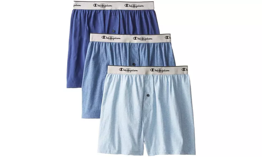 Champion Men's Double Dry Knit Boxers (6-Pack) - Second Medium